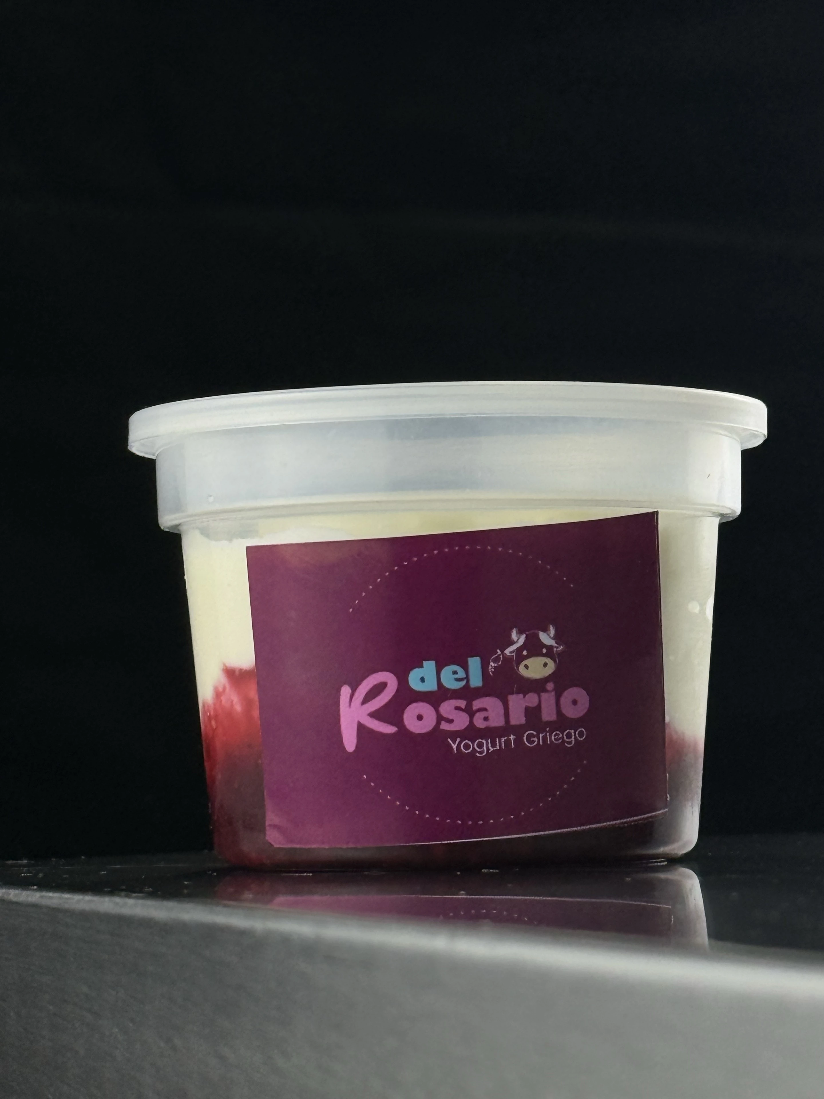 Envase pequeño de Del Rosario Yogurt Griego